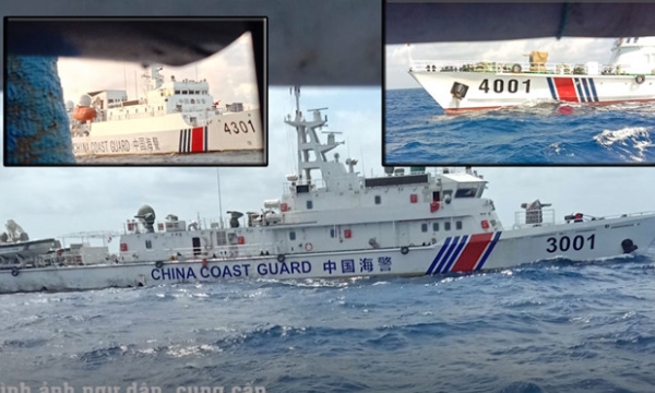 Trung Quốc lại đâm chìm tàu cá, ngư dân Việt Nam sống chết bấp bênh