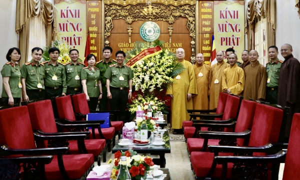 Giám đốc Công an Thành phố Hà Nội chúc mừng Đại lễ Phật đản 2020, Phật lịch 2564