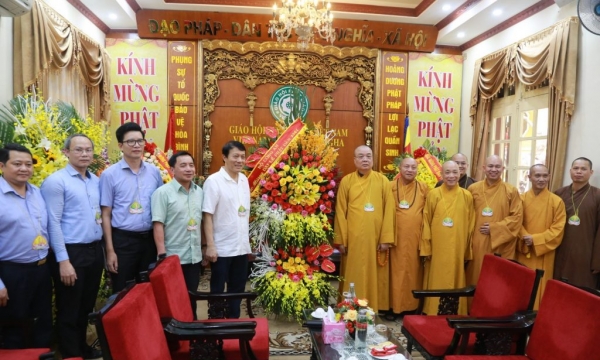 Lãnh đạo Bộ Công an chúc mừng Đại lễ Phật đản Phật lịch 2564 – Dương lịch 2020