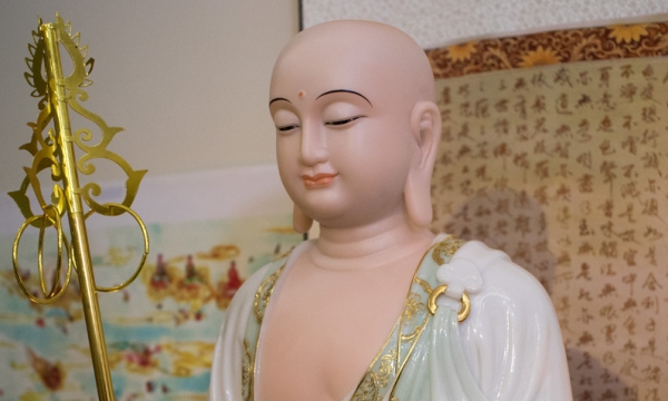 Tượng Mục Kiền Liên Bồ tát và những điều Phật tử nên biết