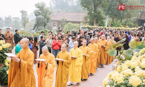 Bản tin Phật sự 24/7: Lễ Thượng nguyên – Cầu Quốc thái Dân an tại chùa Liên Phái