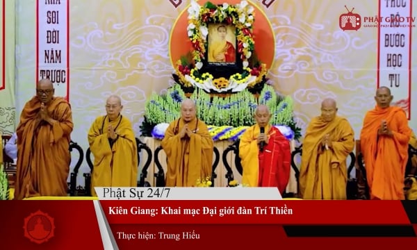 Bản tin Phật sự ngày 24/11: Khai mạc Đại giới đàn Trí Thiền tại Kiên Giang