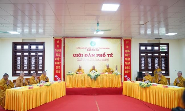 Trang nghiêm Đại giới đàn Phổ Tế năm 2020 tại tỉnh Ninh Bình