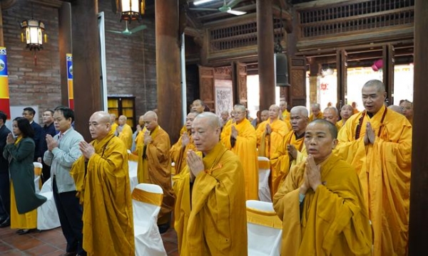Đại lễ tưởng niệm 712 năm Phật Hoàng Trần Nhân Tông nhập Niết Bàn tại Hà Nội