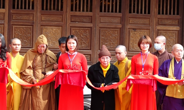 Lễ khánh thành chùa Quỳnh Lâm di tích quốc gia đặc biệt nhà Trần