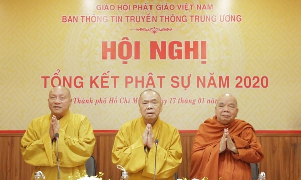 Ban Thông tin truyền thông TƯ GHPGVN tổng kết công tác Phật sự năm 2020