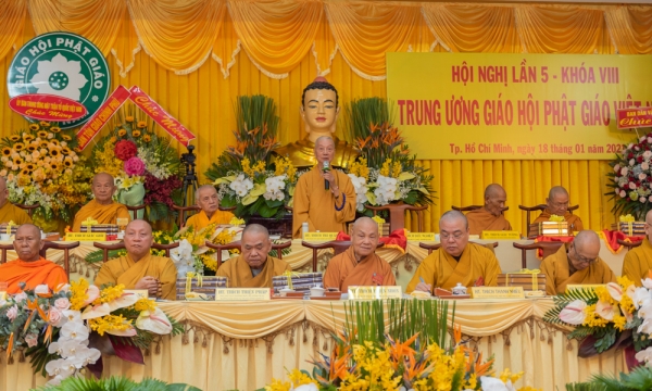 Khai mạc Hội nghị kỳ 5 - khóa VIII Giáo hội Phật giáo Việt Nam