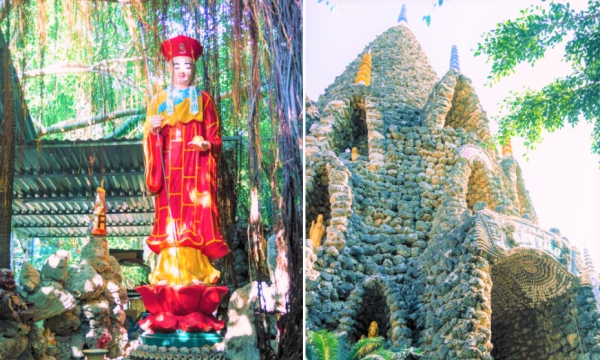 Chùa Từ Vân - Ngôi chùa vỏ ốc đẹp khác lạ ở Cam Ranh