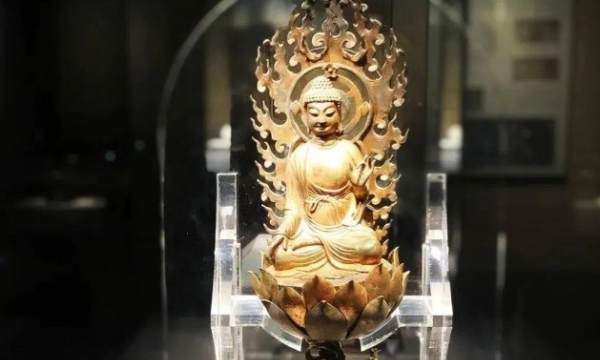 Phát hiện tượng Phật dưới tháp Lôi Phong tại Hàn Châu