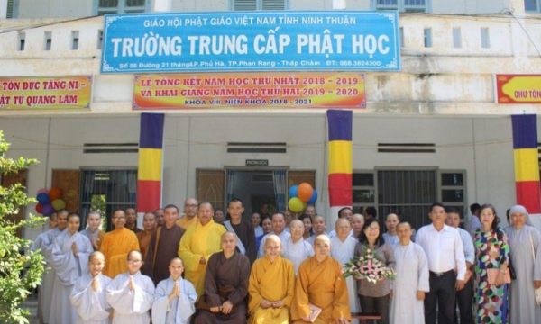 Ninh Thuận: Chiêu sinh Trung cấp Phật học khóa IX (2021-2024)