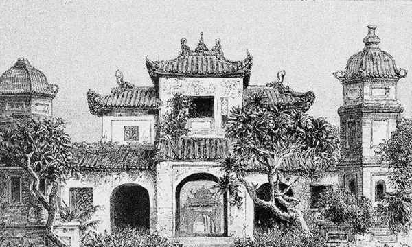Những hình ảnh lịch sử quý giá về chùa Báo Ân