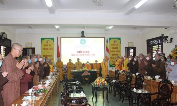 Ban Hướng dẫn Phật tử Phật giáo tỉnh Thừa Thiên Huế tổng kết nhiệm kỳ 2017-2022