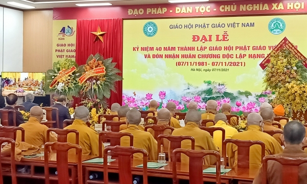 Chặng đường 40 năm Giáo Hội Phật Giáo Việt Nam