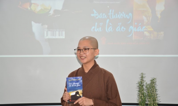 Ra mắt sách 'Đau thương chỉ là ảo giác' Học viện PGVN tại Hà Nội