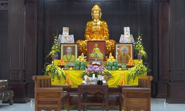 Học viện Phật giáo Việt Nam tại TP.Hà Nội tổ chức lễ tưởng niệm Đức Phật hoàng Trần Nhân Tông