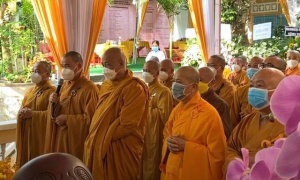 Ban Trị sự Phật giáo TP.Vũng Tàu viếng tang Ni trưởng Thích nữ Như Nguyên