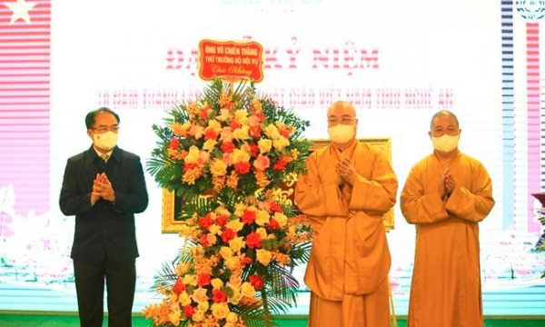 Giáo hội Phật giáo Nghệ An tổ chức Đại lễ Kỷ niệm 10 năm thành lập