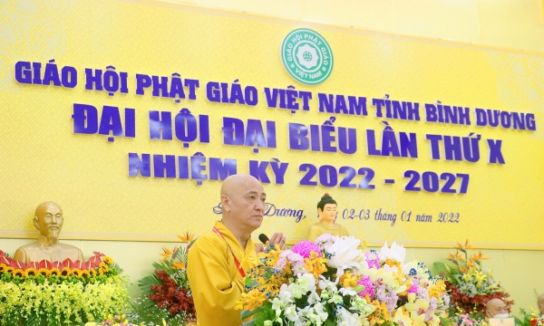 Hòa thượng Thích Huệ Thông tiếp tục làm Trưởng ban Trị sự GHPGVN tỉnh (2022-2027)