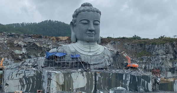 Ngắm tượng Phật khổng lồ giữa mỏ đá lớn ở Phước Lý, Đà Nẵng
