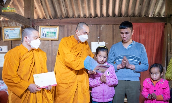 Gieo yêu thương đến khắp muôn nơi - chùa Ba Vàng chăm lo Tết cho đồng bào nghèo tỉnh Thái Nguyên