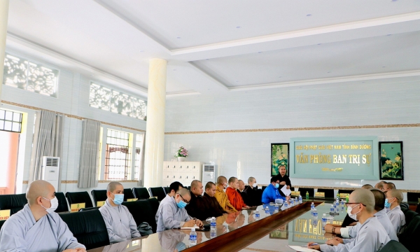Ban Thông tin Truyền thông Phật giáo tỉnh Bình Dương ra mắt nhân sự nhiệm kỳ mới 2022 -2027