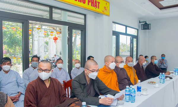 Ban Trị sự Phật giáo thị xã Điện Bàn triển khai Phật sự 6 tháng đầu năm 2022