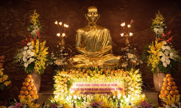 Trung ương Giáo hội tưởng niệm 68 năm Tổ sư Minh Đăng Quang vắng bóng