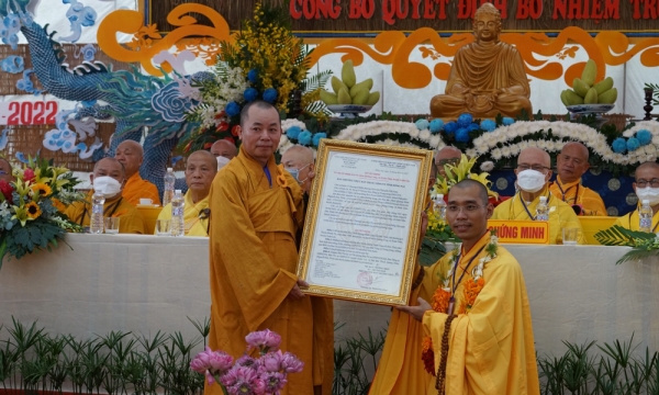 Đồng Nai: Lễ công bố quyết định bổ nhiệm Trụ trì chùa Quảng Long