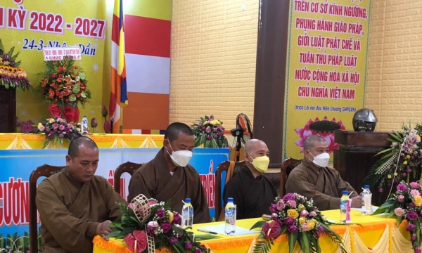 Quảng Ngãi: Tổ chức phiên họp triển khai tổ chức Đại lễ Phật đản và An cư kiết hạ Phật lịch 2566