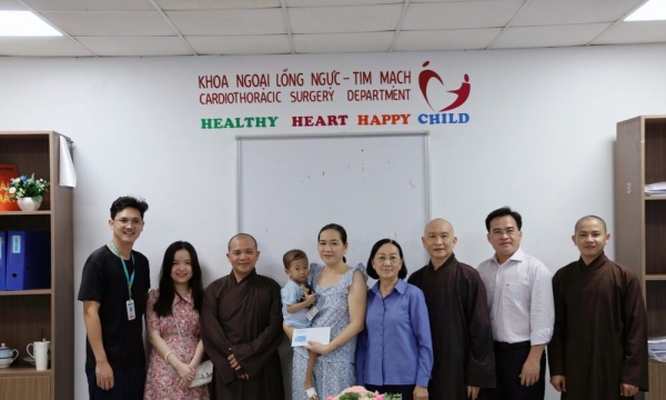 Tu viện Kim Cang thực hiện chương trình ‘‘Trái Tim Kim Cang’’ phẫu thuật tim miễn phí cho trẻ em