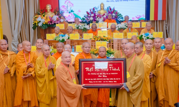 Bạc Liêu: Đại hội đại biểu Phật giáo lần thứ VI suy cử Thượng toạ Thích Giác Nghi đảm nhiệm Trưởng Ban Trị sự