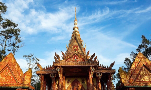 Chùa Đìa Muồng – nơi lưu giữ nét văn hoá độc đáo Khmer