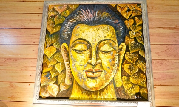 Triển lãm mỹ thuật “Mùa sen nở, mùa Bụt sanh” tại chùa Bửu Đà