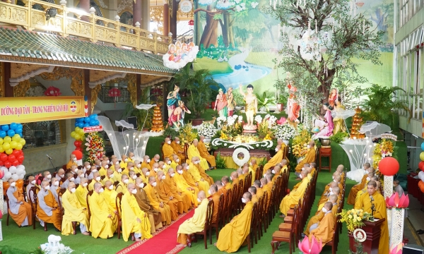Chùa Vạn Đức trang nghiêm tổ chức Đại lễ Phật đản Phật lịch 2566