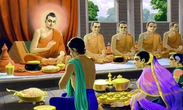 Một người cư sĩ nên chia đều tài sản như thế nào theo lời Phật dạy?