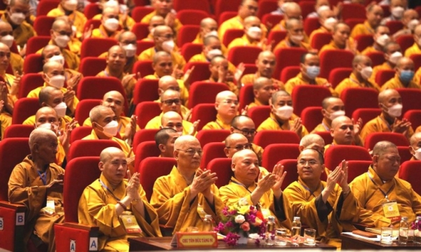 Phiên thứ hai Đại hội Phật giáo TP.Hà Nội thông qua nhân sự dự kiến vào Ban Trị sự gồm 69 vị