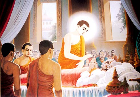 “Thuyết pháp cho cha mẹ” - Đức Phật là tấm gương sáng ngời về hạnh hiếu
