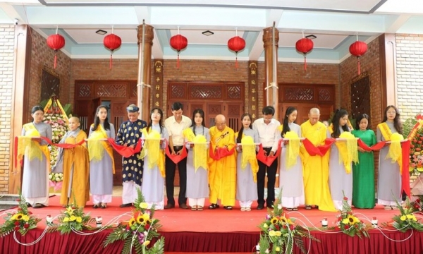 Quảng Trị: Lễ khánh thành ngôi đại hùng bảo điện chùa Diên Bình