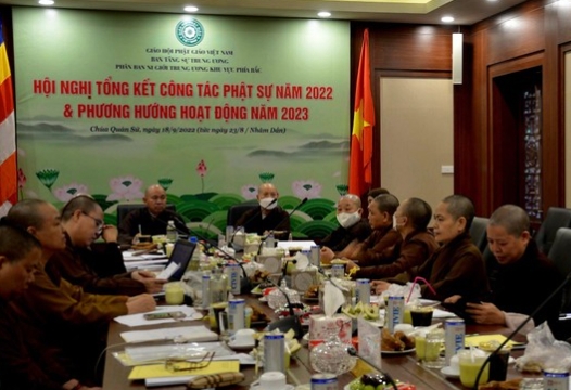 Phân ban Ni giới Trung ương khu vực phía Bắc tổng kết công tác Phật sự năm 2022