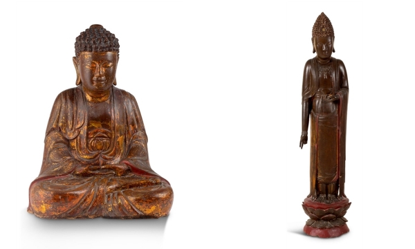 Pháp đấu giá các bức tượng Phật cổ từ Việt Nam