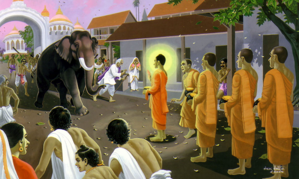 Truyện cổ tích Phật giáo: Đức Phật với con voi dữ