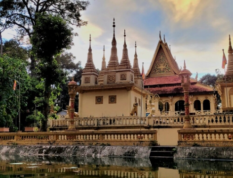 Trà Vinh: Chùa Âng – Ngôi chùa có kiến trúc Khmer cổ