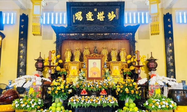 Chùa Ấn Quang trang nghiêm tổ chức lễ húy nhật Trưởng lão Hòa thượng Thích Trí Quang