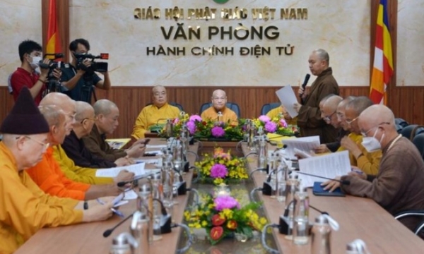 Họp Ban Chỉ đạo Đại hội Phật giáo toàn quốc, thảo luận nhân sự dự khuyết của Hội đồng Trị sự