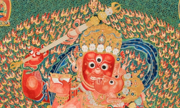 Tuyệt tác tranh Phật giáo 600 năm tuổi