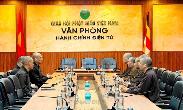 Ban Trị sự tỉnh Thừa Thiên Huế khảo sát về văn phòng điện tử