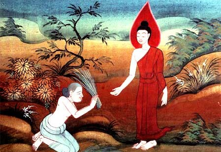 Từ bó cỏ Kusa đến thời gian Đức Phật thành đạo