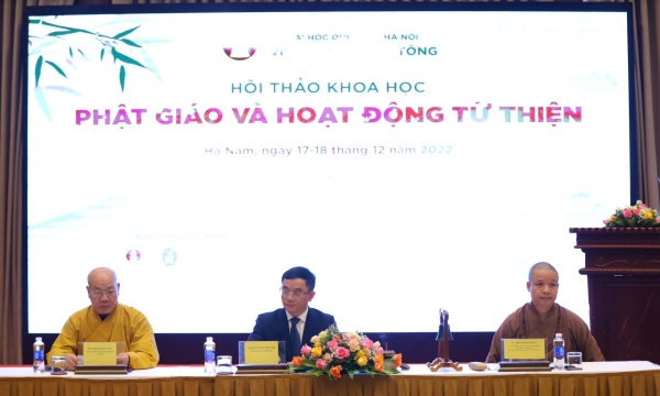 Hà Nam: Khai mạc hội thảo khoa học “Phật giáo và hoạt động từ thiện”