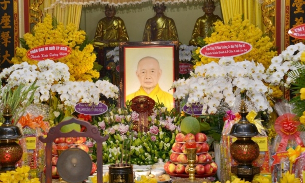 Tưởng niệm Trưởng lão Hòa thượng Thích Thanh Kiểm tại tổ đình Vĩnh Nghiêm