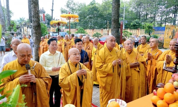 Bình Dương: Lễ An vị Tôn tượng kim thân Đức Bồ-tát Thiên Thủ Thiên Nhãn tại Tổ đình Hội Khánh